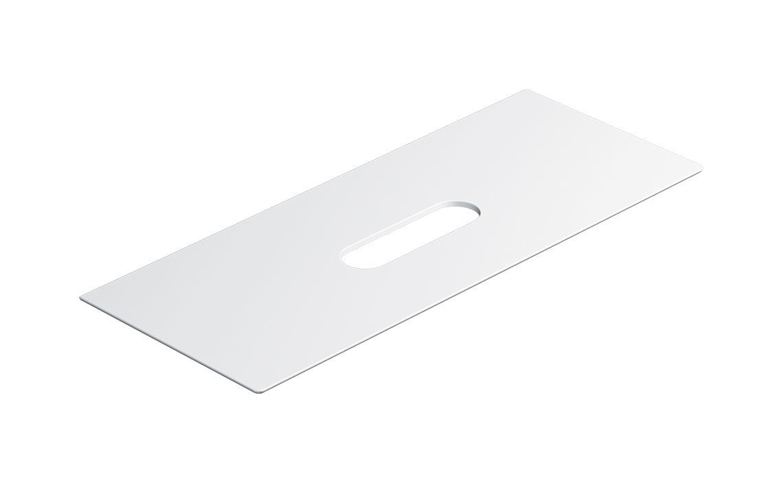 Catalano Ceramic Top Столешница керамическая 125x50 см, цвет: белый матовый 0831250021