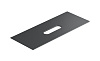 Catalano Ceramic Top Столешница керамическая 125x50 см, цвет: черный матовый 0831250022