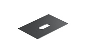 Catalano Ceramic Top Столешница керамическая 75x50 см, цвет: черный матовый 0830750022