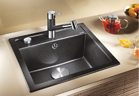 Blanco Dalago Кухонная мойка, встр. Сверху 46,5x51x19h, цвет: черный 517156