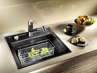 Blanco Dalago Кухонная мойка, встр. Сверху 46,5x51x19h, цвет: черный 517156