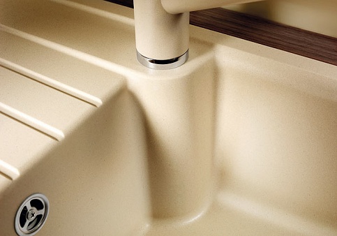 Blanco Zia Кухонная мойка, встр. сверху 61,5x50x19h, цвет: бежевый 516924