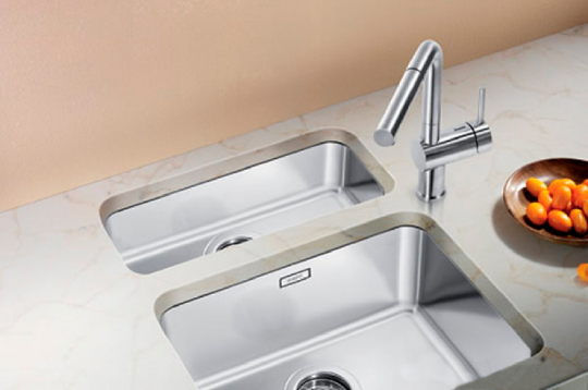 Blanco Andano Мойка дополнительная, встр. снизу 22x44x13h, цвет: сталь 522952