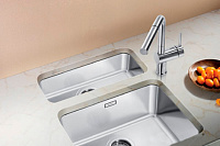 Blanco Andano Мойка дополнительная, встр. снизу 22x44x13h, цвет: сталь 522952