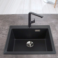 Blanco Pleon Кухонная мойка, встр. серху  61,5x51x22h, цвет: черный 521678