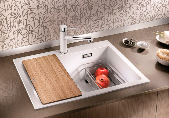 Blanco Pleon Кухонная мойка, встр. серху  61,5x51x22h, цвет: белый 521683