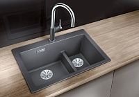 Blanco Pleon Кухонная мойка, встр. серху  61,5x51x22h, цвет: серый 521691