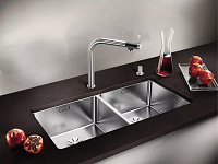 Blanco Andano Кухонная мойка 86,5x44x19h, цвет: сталь 522987