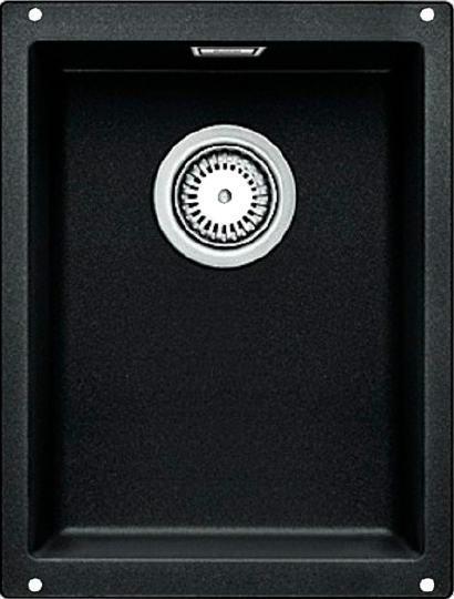 Blanco Subline Кухонная мойка, встр. снизу 35x46x19h, цвет: черный 523406