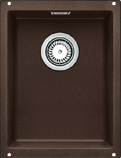 Blanco Subline Кухонная мойка, встр. снизу 35x46x19h, цвет: коричневый 523415