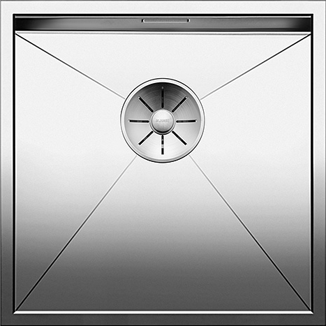 Blanco Zerox Кухонная мойка, встр. снизу 44x44x17,5h, цвет: сталь 521585