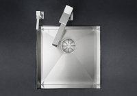 Blanco Zerox Кухонная мойка, встр. снизу 44x44x17,5h, цвет: сталь 521585