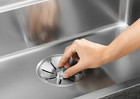 Blanco Claron Кухонная мойка, встр. снизу 58,5x44x19h, цвет: сталь 521609