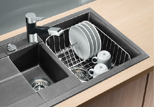 Blanco Metra Кухонная мойка, встр. сверху 78x50x19h, цвет: серый 513553