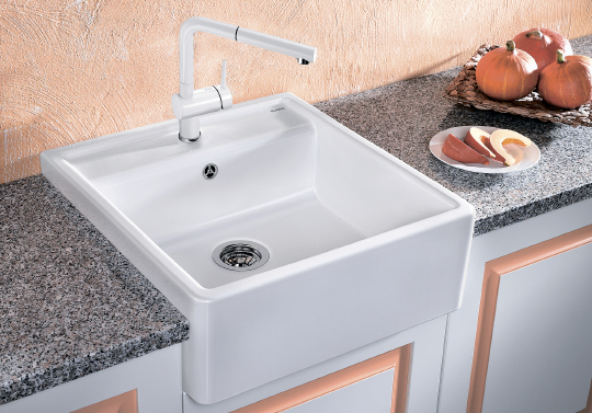 Blanco Panor Кухонная мойка, встр. сверху 60x63x19h, цвет: белый 514486