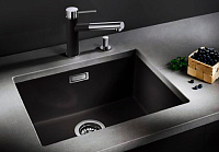 Blanco Subline Кухонная мойка, встр. снизу 53x46x19h, цвет: черный 523432
