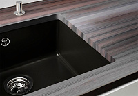 Blanco Subline Кухонная мойка, встр. снизу 53x46x19h, цвет: черный 523432