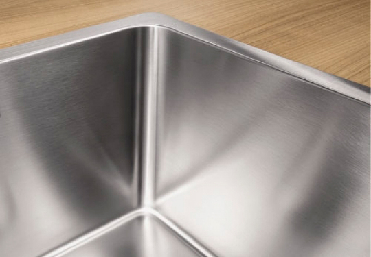 Blanco Andano Кухонная мойка, встр. снизу 74x44x19h, цвет: сталь 522971