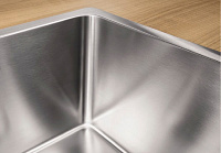 Blanco Andano Кухонная мойка, встр. снизу 74x44x19h, цвет: сталь 522971