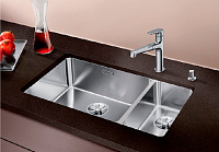 Blanco Andano Кухонная мойка, встр. снизу 74,5x44x19h, цвет: сталь 522991