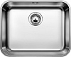 Blanco Supra Кухонная мойка без клапана, встр. снизу 53x43x17,5h, цвет: сталь 518205
