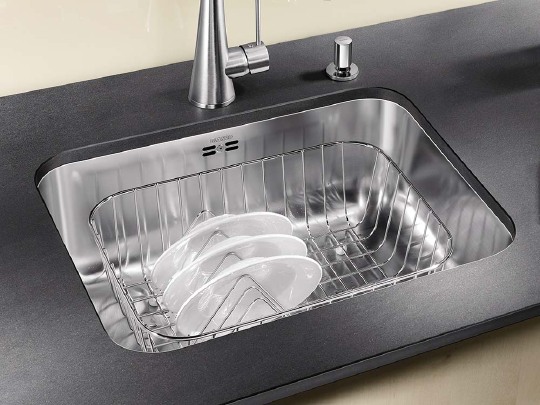 Blanco Supra Кухонная мойка без клапана, встр. снизу 53x43x17,5h, цвет: сталь 518205