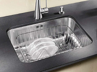 Blanco Supra Кухонная мойка без клапана, встр. снизу 53x43x17,5h, цвет: сталь 518205