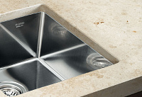 Blanco Supra Кухонная мойка без клапана, встр. снизу 53x43x17,5h, цвет: сталь 518205