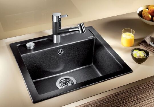 Blanco Dalago Кухонная мойка, встр. сверху 61,5x51x19h, цвет: черный 514197