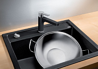 Blanco Dalago Кухонная мойка, встр. сверху 61,5x51x19h, цвет: черный 514197