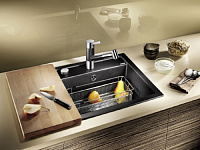 Blanco Dalago Кухонная мойка, встр. сверху 61,5x51x19h, цвет: черный 514197