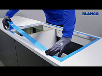 Blanco Metra Кухонная мойка, встр. сверху 86x50x19h, цвет: бежевый 513038