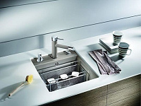 Blanco Корзина для кухонной мойки 16x36x13h, цвет: хром 223297