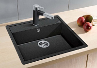 Blanco Dalago Кухонная мойка, встр. сверху 51,5x51x19h, цвет: черный 518521