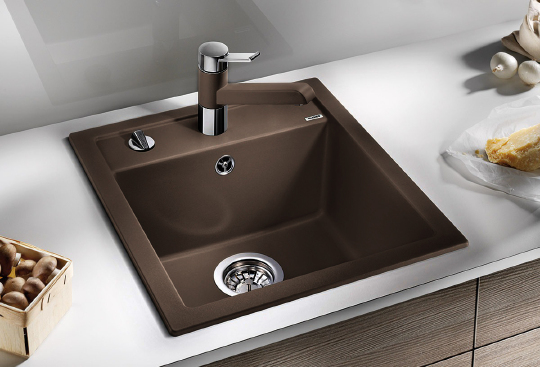 Blanco Dalago Кухонная мойка, встр. сверху 51,5x51x19h, цвет: коричневый 518529