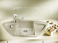 Blanco Zia Кухонная мойка, встр. сверху 93x51x18h, цвет: бежевый 514759