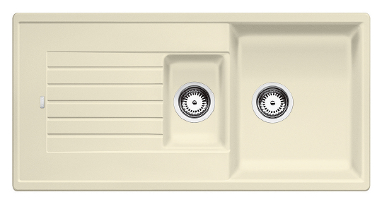 Blanco Zia Кухонная мойка, встр. сверху 100x50x19h, цвет: бежевый 514743