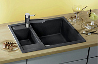 Blanco Metra Кухонная мойка, встр. сверху 61,5x50x19h, цвет: черный 516165