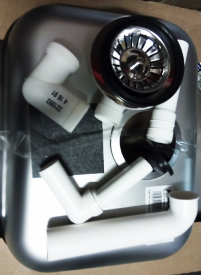 Blanco Zia Кухонная мойка, встр. сверху 93x51x18h, цвет: черный 514764