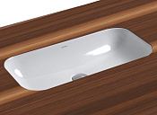 Azzurra Glaze Раковина встраиваемая под столешн. цвет белый GLLT06938000BI (GLZ 69x38/SP bi)