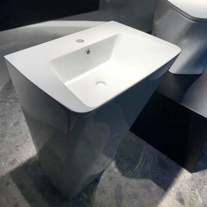 Azzurra Hera Раковина напольная 63х43хh85 см, цвет белый HELF06343T0MBI*1