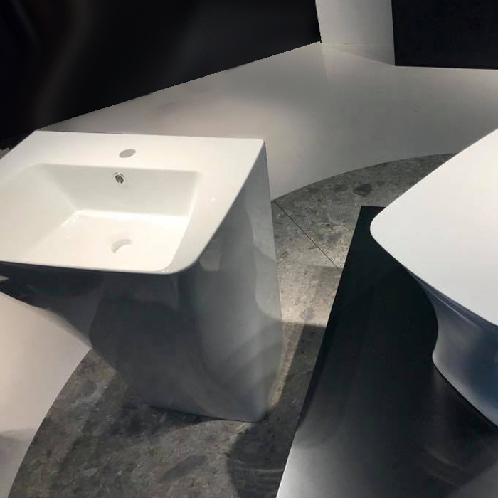 Azzurra Hera Раковина напольная 63х43хh85 см, цвет белый HELF06343T0MBI*1