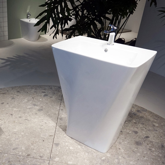 Azzurra Hera Раковина напольная 63х43хh85 см, цвет белый HELF06343T0MBI*1