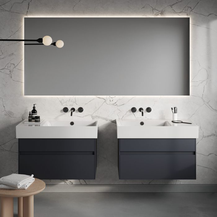 Catalano Comfort Раковина подвесная 80x47x15,5h см, с переливом, покр. Cataglaze, цвет: белый глянц. 0220830001