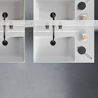 Catalano Comfort Раковина подвесная 80x47x15,5h см, с переливом, покр. Cataglaze, цвет: белый глянц. 0220840001