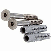 Keuco Plan Крепежный комплект №3: 2 шурупа, шестигранник, 2 дюбеля 34992 000100