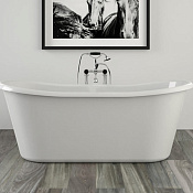 Knief Princess Ванна из Acrylic отдельностоящая 170х70 см, без слива-перелива, цвет: белый 0100-081