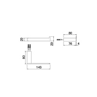 Treemme Tonda Держатель для туалетной бумаги, подвесной, цвет: хром IT2Z01CCZZZZ