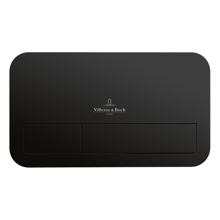 Villeroy & Boch Viconnect Панель смыва для унитаза, цвет: черный матовый 922490AN