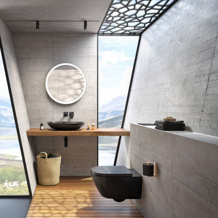 Villeroy & Boch Viconnect Панель смыва для унитаза, цвет: черный матовый 922490AN